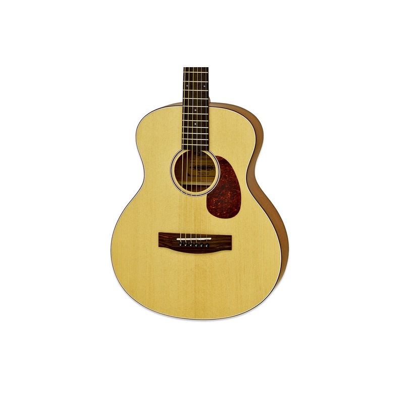 Aria 151-Lil’-MTN Natural Spruce Top Acoustic Guitar