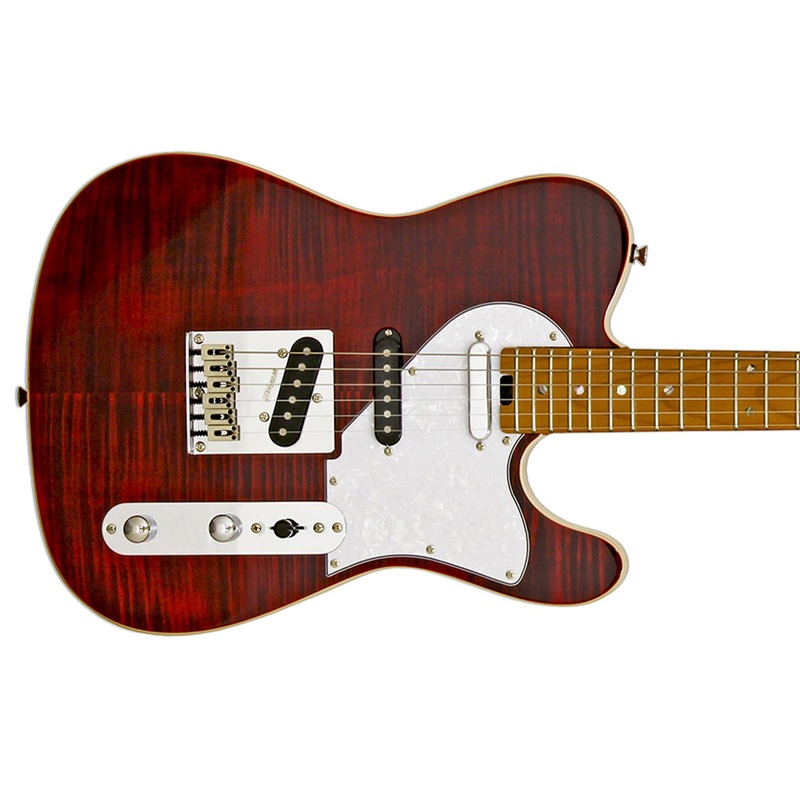 Aria 615-MK2 Nashville Hot Rod Collection Electric Guitar – Ruby Red