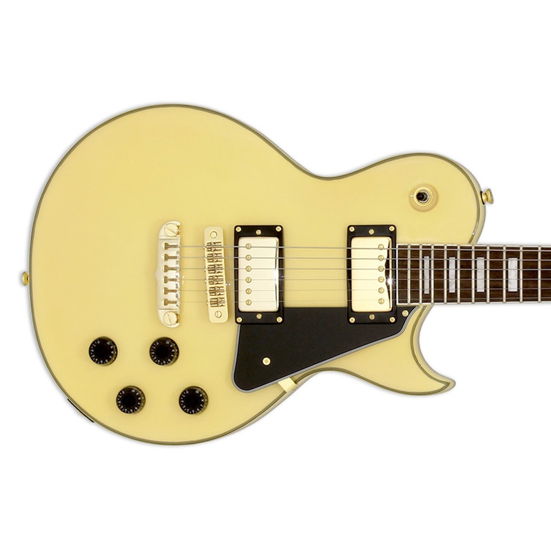 Aria PE-350CST Pro II Electric Guitar – Aged White