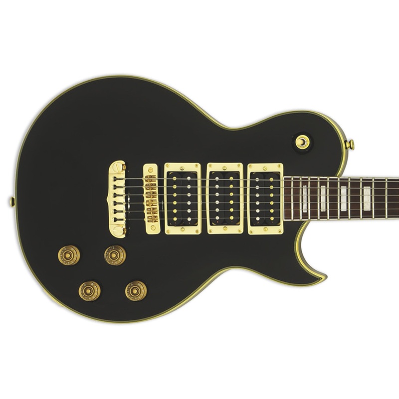 Aria PE-350PF Pro II Tribute Collection Electric Guitar – Aged Black