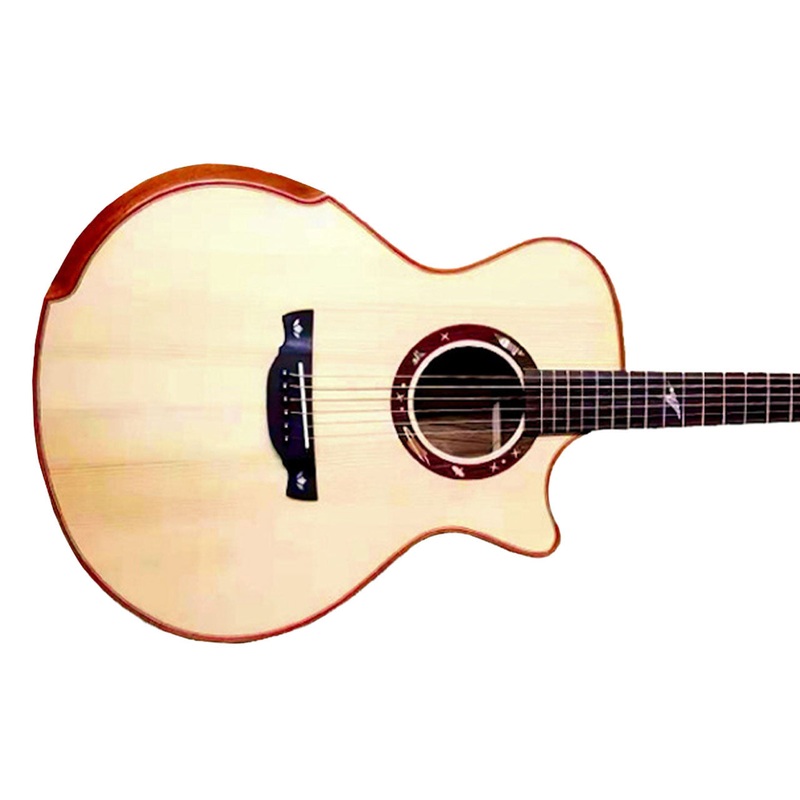 Willow Creek FX-PG9Z Ziricote Pro Acoustic Grand Auditorium Guitar w/ FXE & Bluetooth