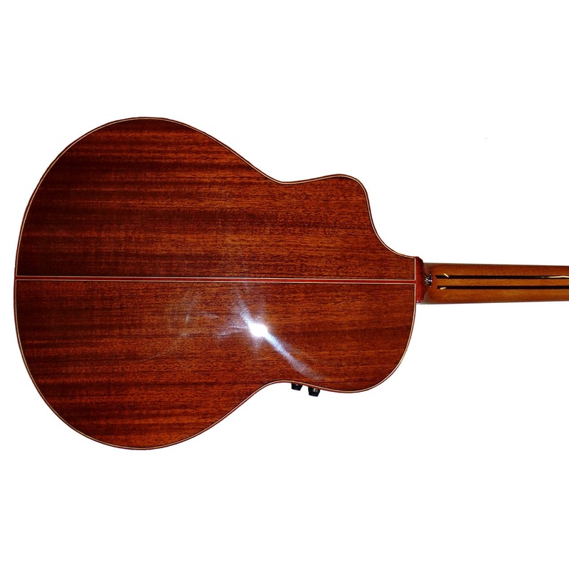 Willow Creek SUNCREEK-M Suncreek Mahogany Mini Grand Auditorium Guitar w/ Effects