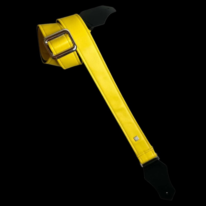 GetmGetm Straps Fly Yellow 2″ Guitar Strap