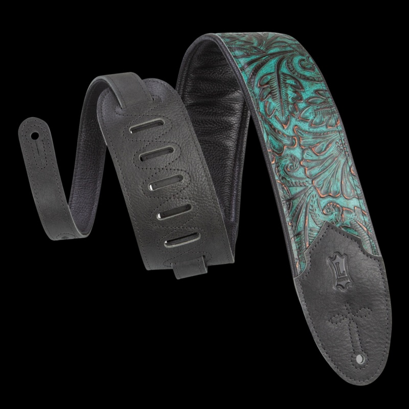 Levy’s Sundance Line Palm Jade Guitar Strap