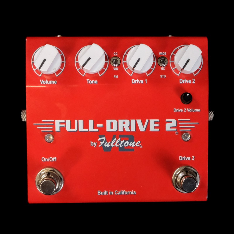 Used Fulltone Full-Drive2 Overdrive Pedal – Red