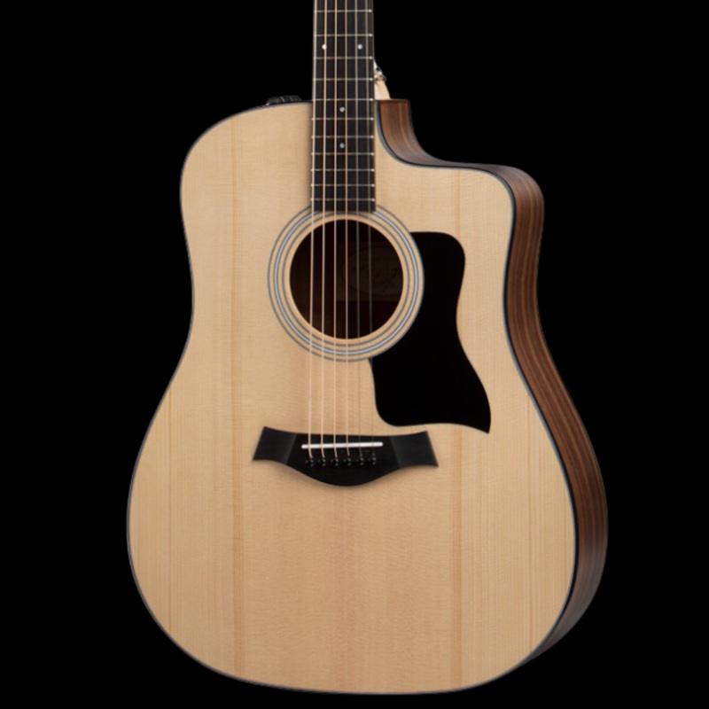 Taylor 110CE Cutaway w/ Pickup Acoustic Guitar – Walnut