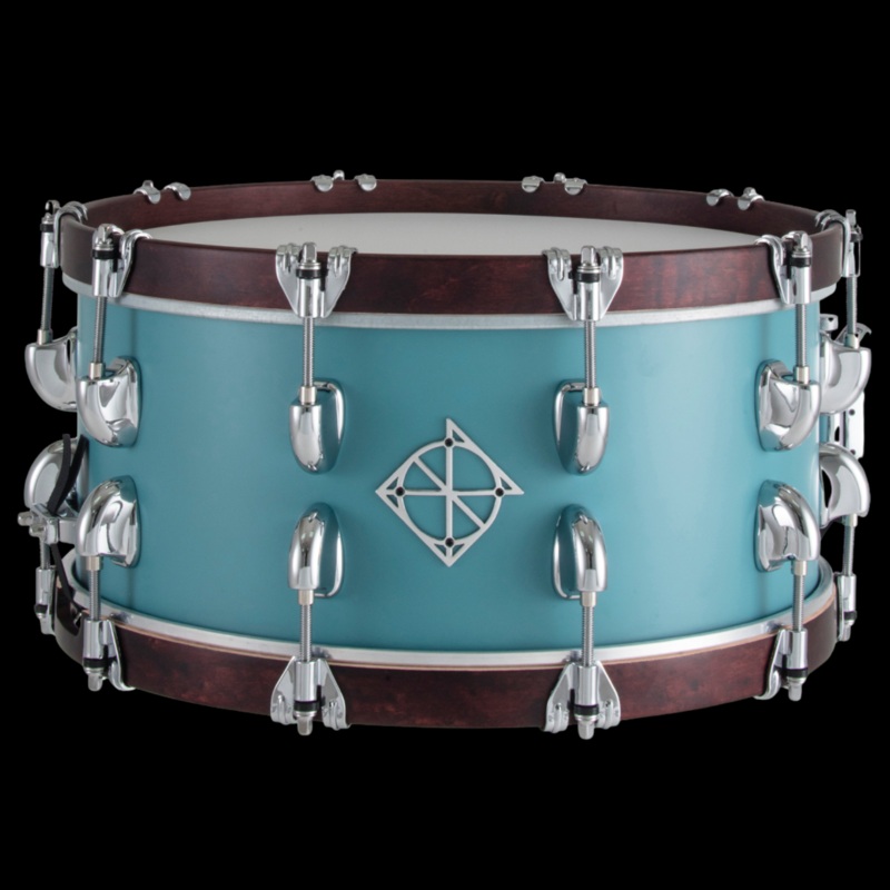 Dixon Cornerstone 6.5″ x 14″ Snare Drum – Quetzal Blue Satin