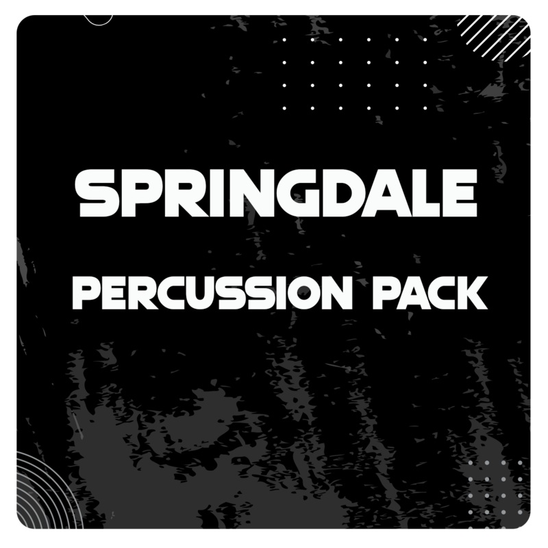 Springdale Percussion Pack, Hellstern MS, Helen Tyson MS, and Sonora MS