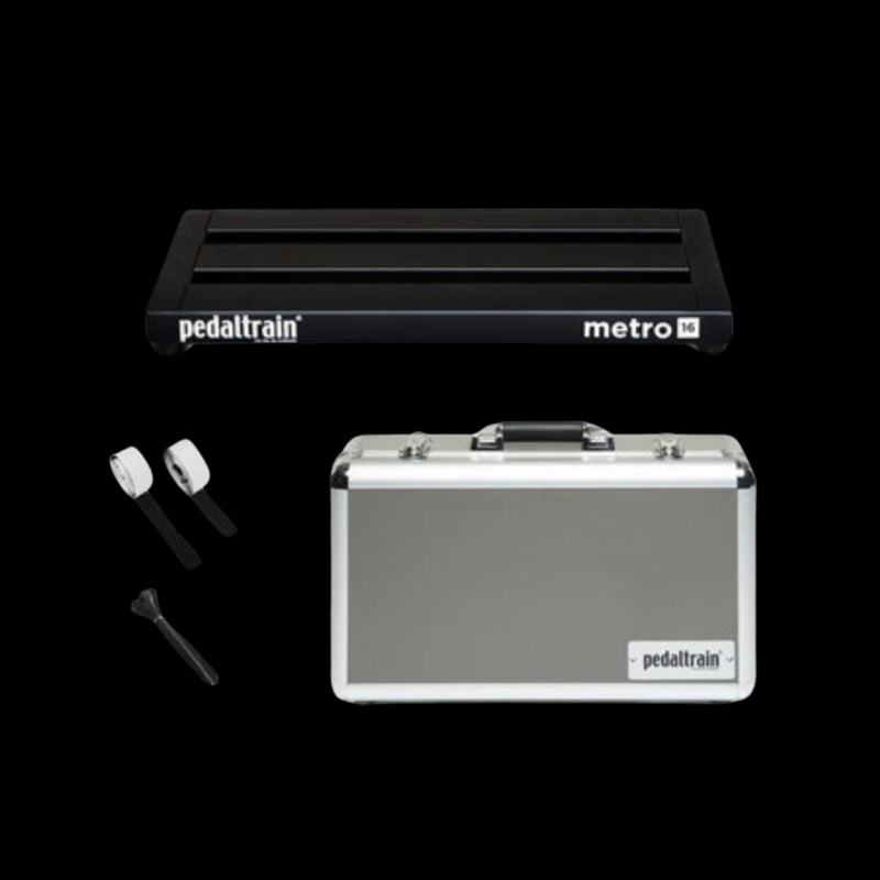 Pedaltrain Metro 16 HC 16″x8″ Pedalboard with Hard Case