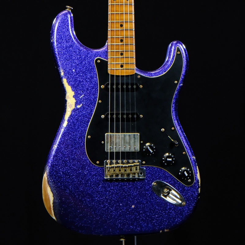 Fender Custom Shop 1960 Stratocaster Relic – Purple Sparkle over No-caster Blonde