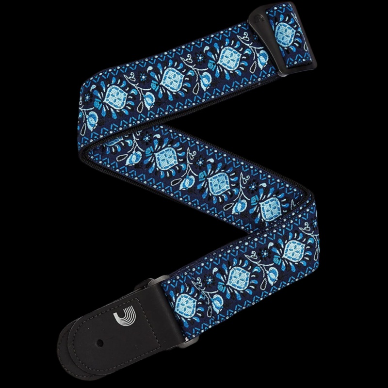 D’Addario Nylon Woven Guitar Strap – Monterey, Blue