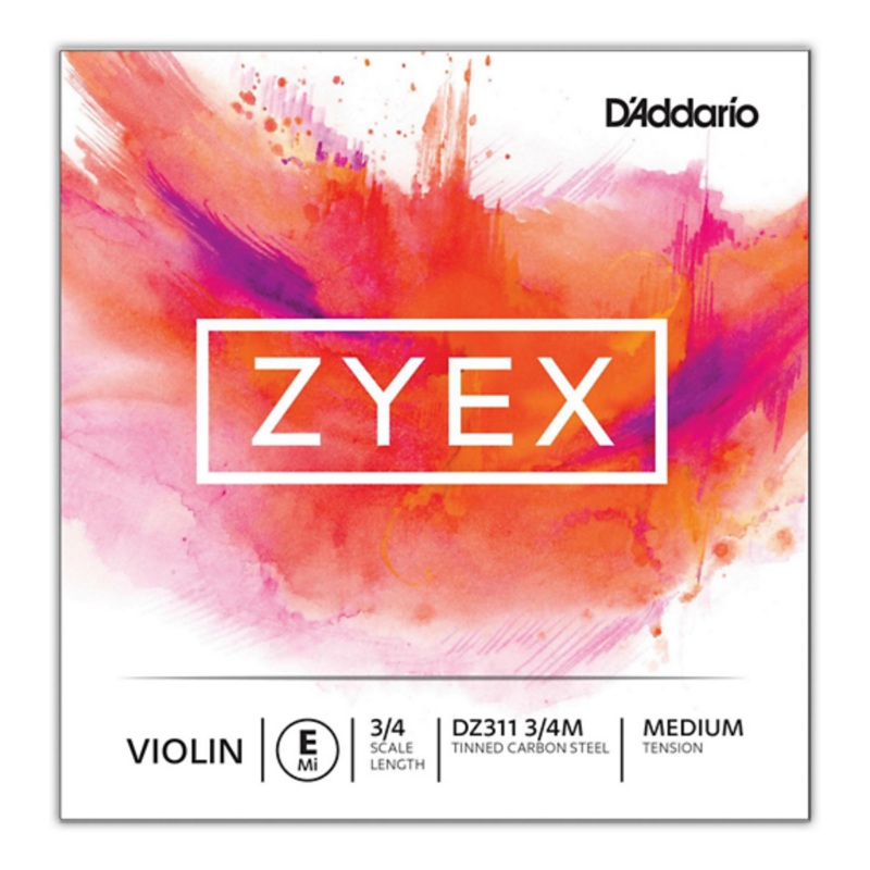 Zyex Med Tension Violin E String 3/4 – DZ31134M