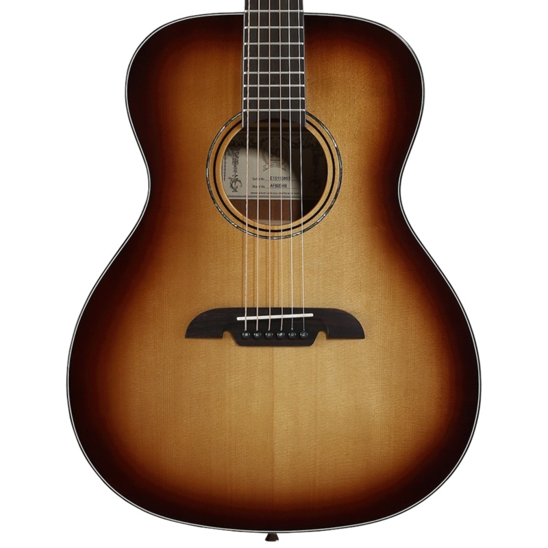 Alvarez AF60SHB Artist Series Folk/OM Acoustic Guitar – Shadowburst Gloss