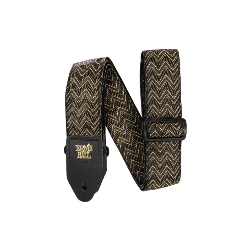 Ernie Ball Classic Jacquard Guitar Strap – Golden Waves