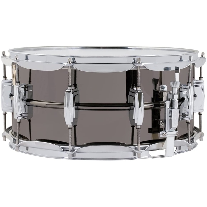 (Copy) Ludwig Black Beauty Snare Drum – 6.5 x 14 inch – Black Nickel hammered with tub lugs