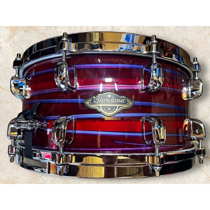 Tama WBSS65-LPO Starclassic Walnut/Birch 14×6.5″ Snare Drum – Lacquer Phantasm Oyster