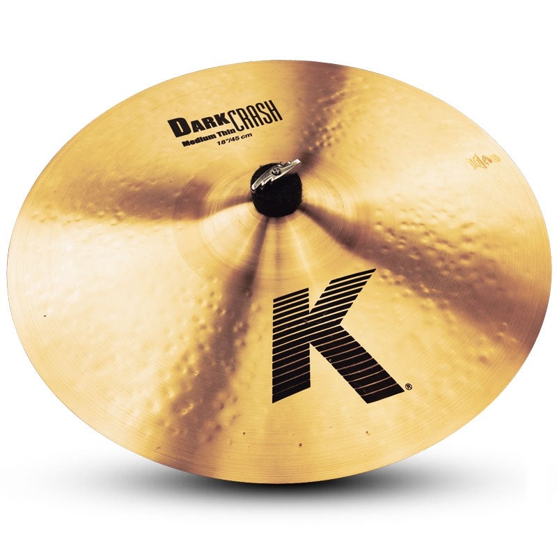 Zildjian K Dark Medium Thin Crash Cymbal 17″