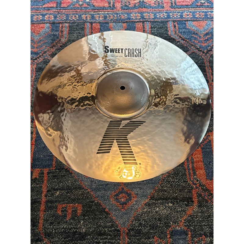 18″ K Zildjian Sweet Crash Brilliant Finish Custom