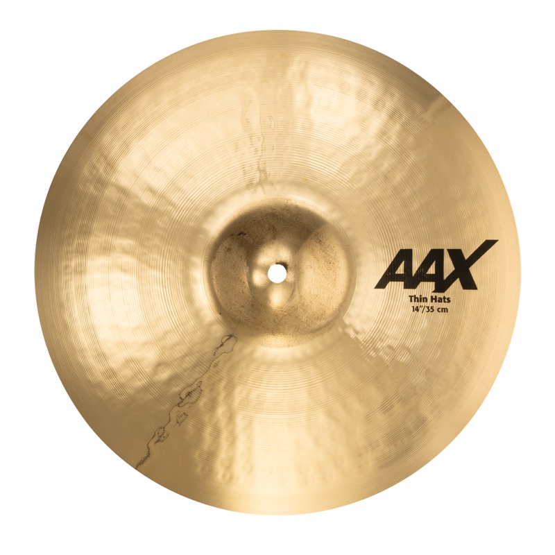 SABIAN 14″ AAX Thin Hat Bottom Brilliant Finish