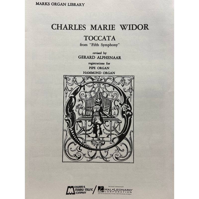 Toccata from “Fifth Symphony” – Organ – C. Widor