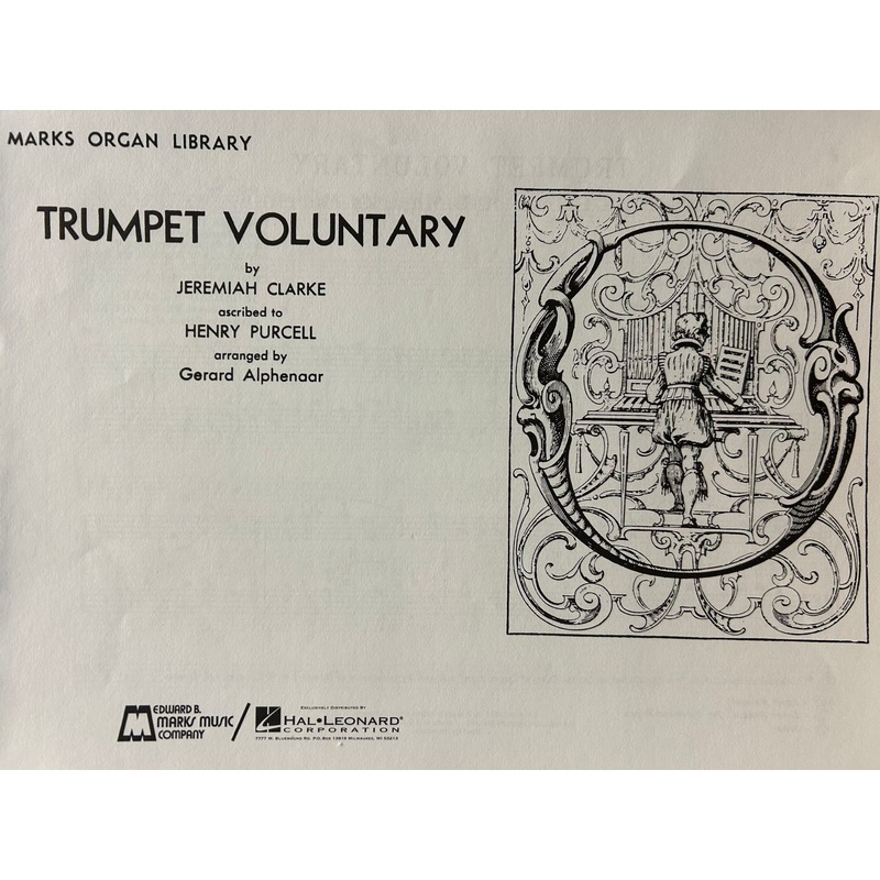 Trumpet Voluntary – Organ – J. Clarke