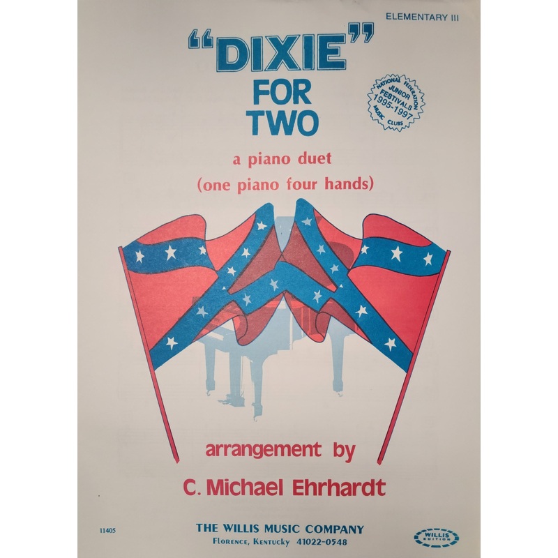 “Dixie” for Two – Piano – Ehrhardt