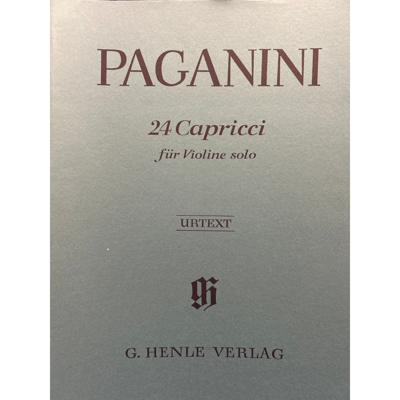 24 Capricci for Violin Solo – Paganini