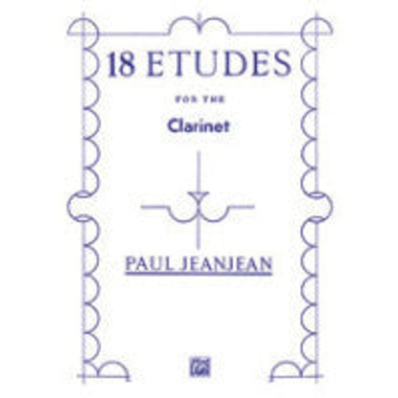 18 Etudes for the Clarinet – JeanJean