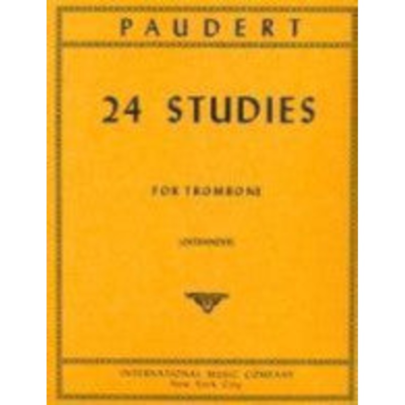 24 Studies for Trombone – Paudert/Ostrander