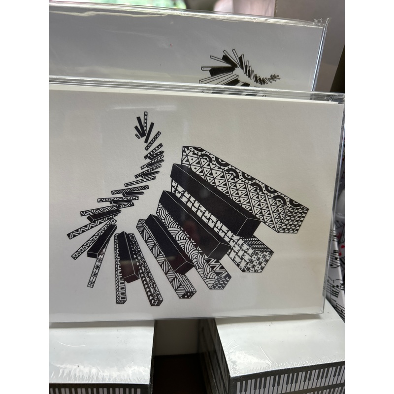 Doodle Keys Notecards