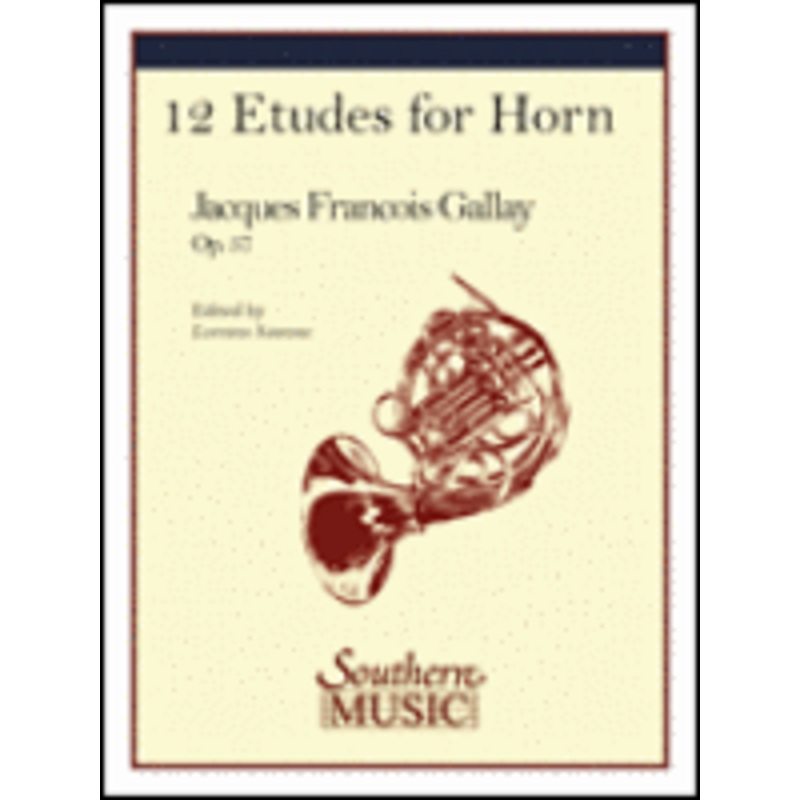 12 Etudes For Second French Horn, Op. 57 – Gallay