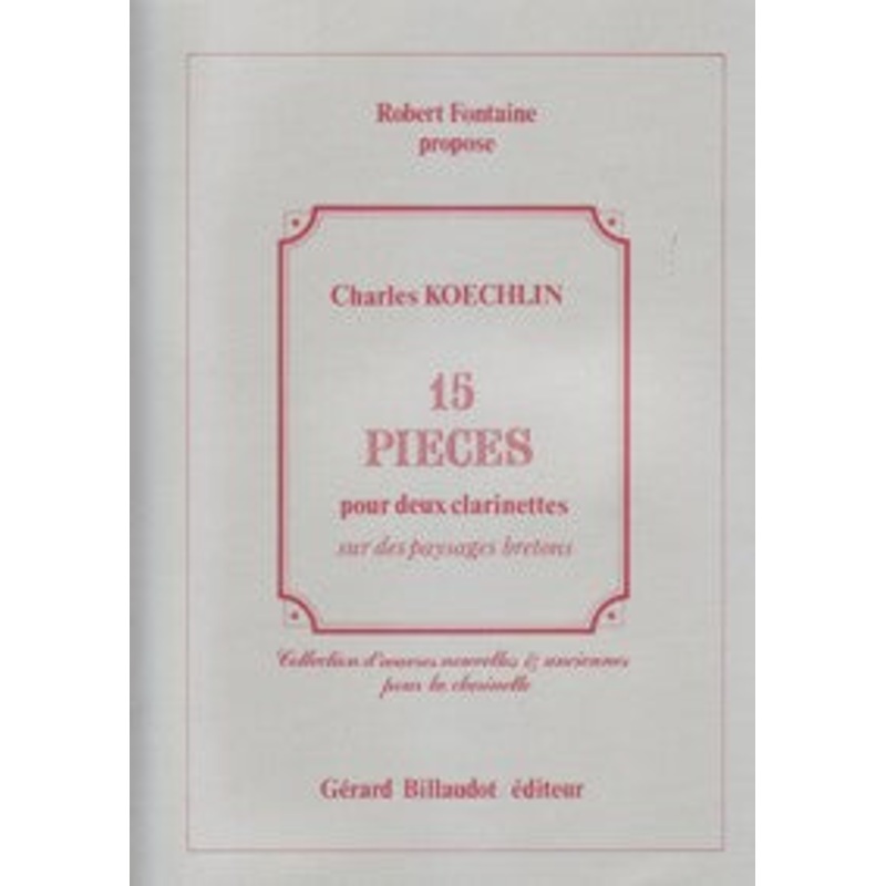 15 Pieces – Koechlin*