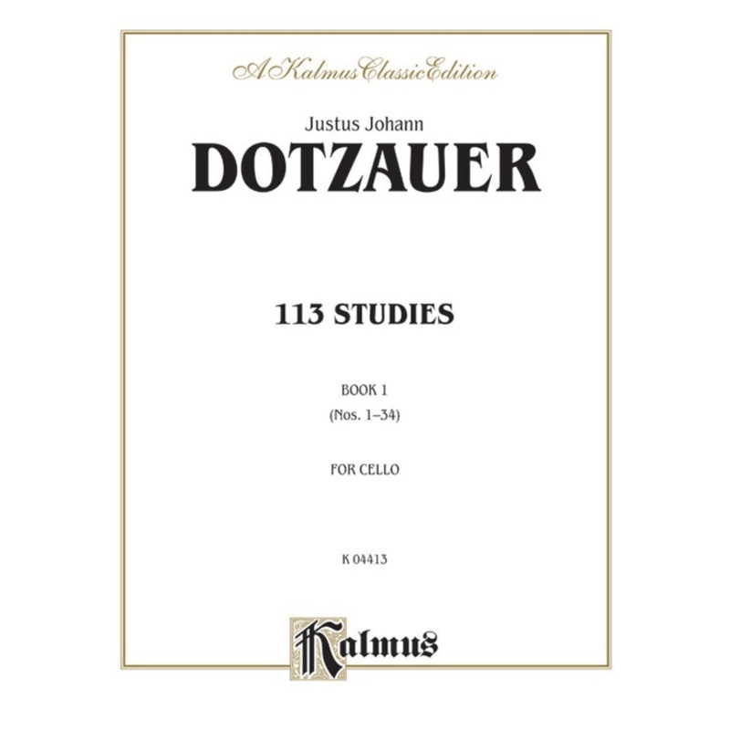 113 Studies for the Cello – Dotzauer