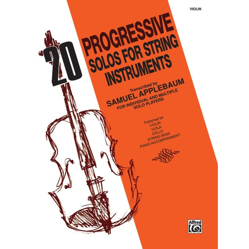 20 Progressive Solos for String Instruments – S. Applebaum