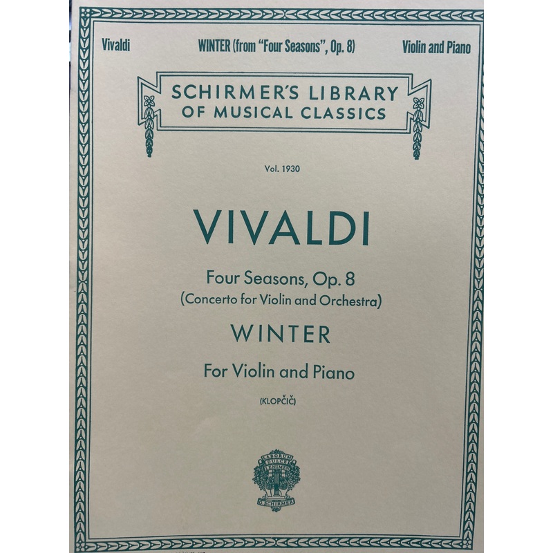 Winter – Four Seasons – Vivaldi – Violin