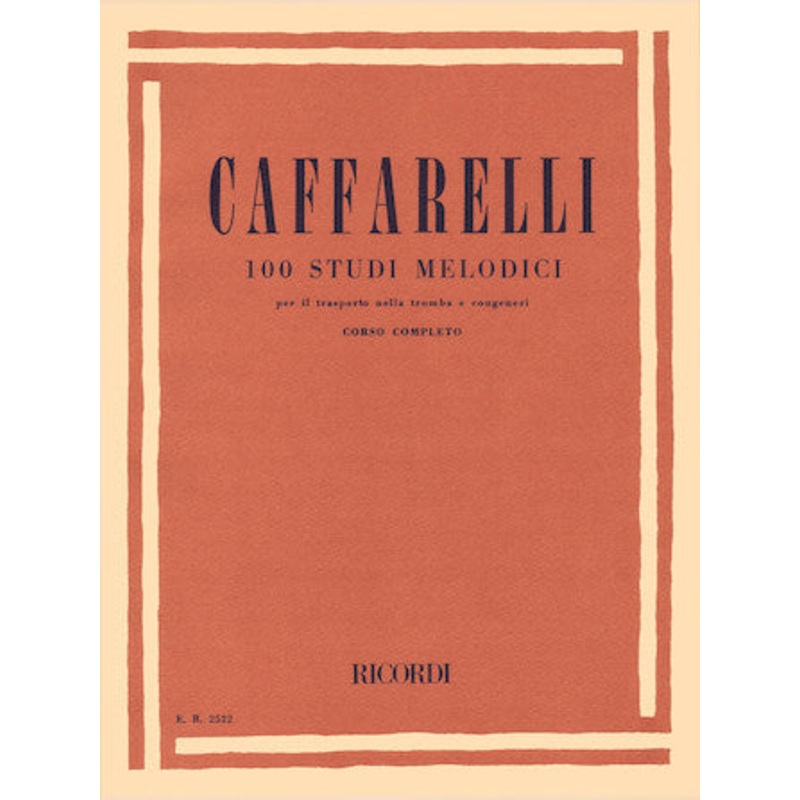 100 Studi Melodici (Melodic Studies) – Caffarelli