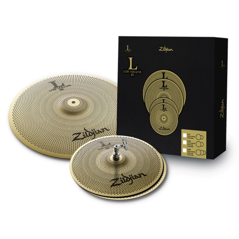 Zildjian L80 Low Volume Cymbal Pack  13, 18″