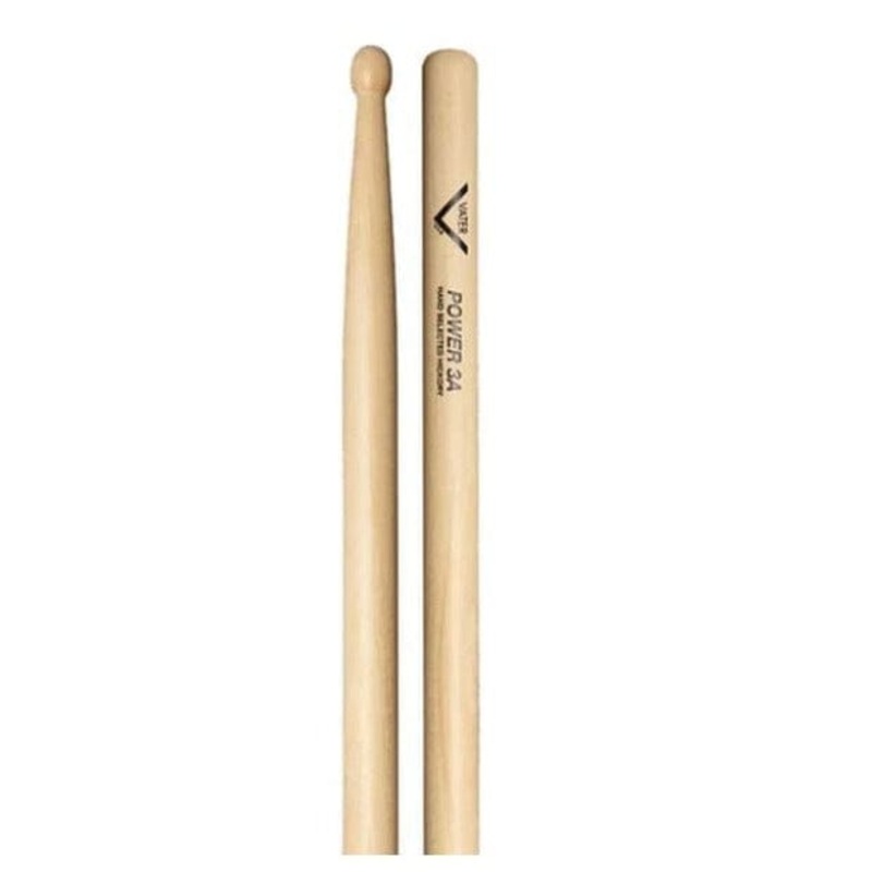 Vater American Hickory Power Fatback 3A Wood Tip Drum Sticks (VHP3AW)