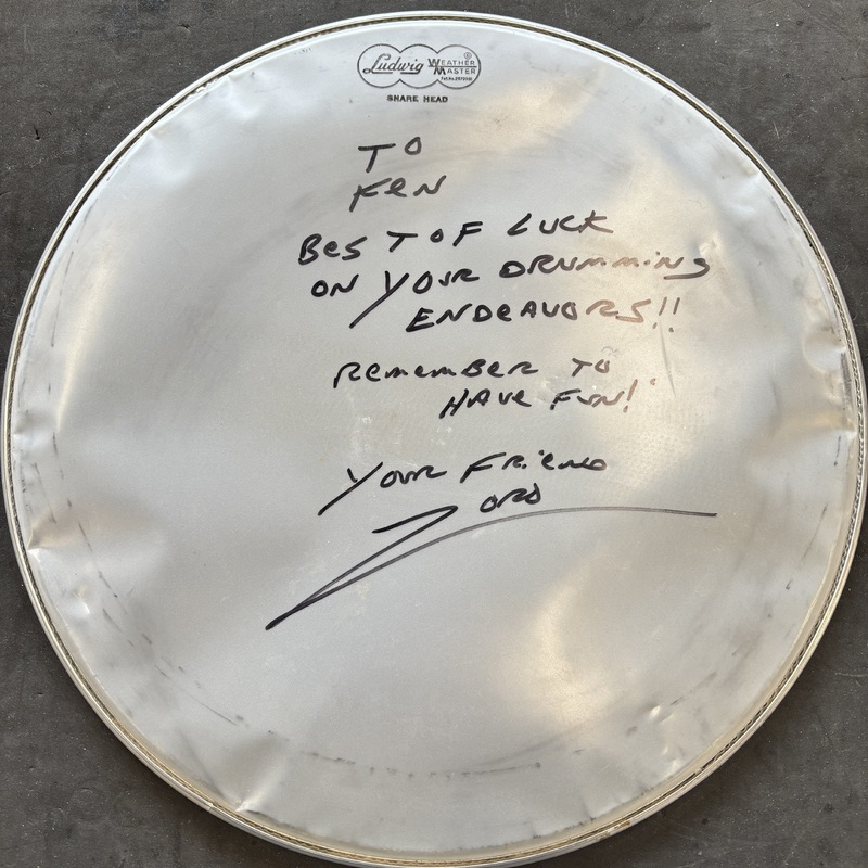 Zoro Signed 14″ Vintage Ludwig Head