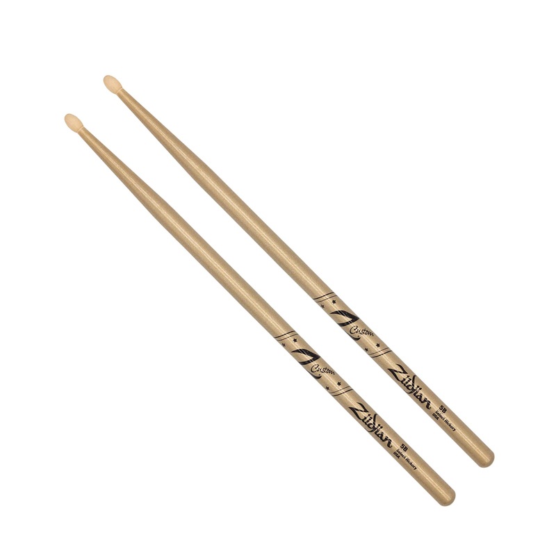 Zildjian Z Custom LE Drumstick Collection 5B Gold Chroma, Wood Tip (Z5BCG-ZC)