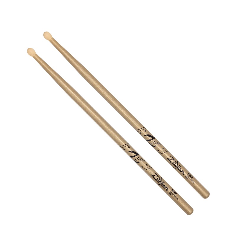 Zildjian Z Custom LE Drumstick Collection ROCK Gold Chroma, Wood Tip (ZRKCG-ZC)