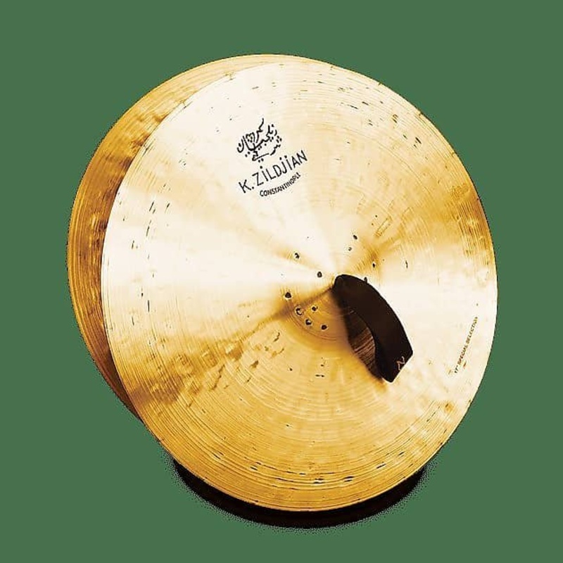 Zildjian K1033 17″ K Constantinople Special Selection Medium-Heavy Hand Crash Cymbal (Single)