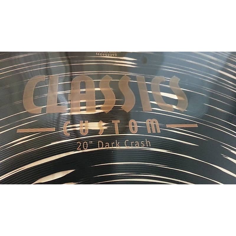 Meinl 20″ Classics Custom Dark Crash Cymbal CC20DAC
