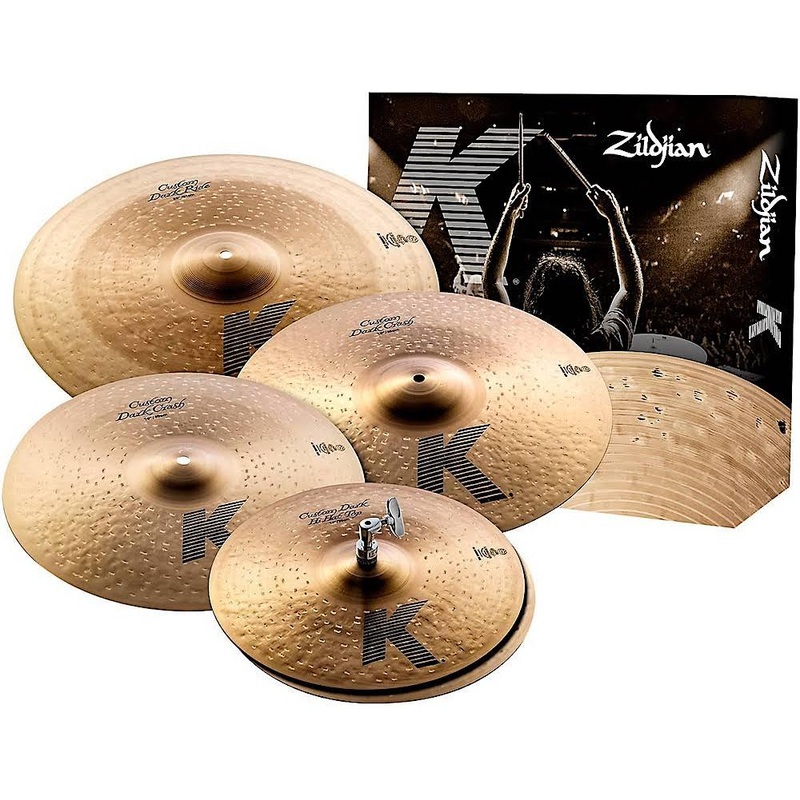 Zildjian KCD900 K Custom Dark 5-Piece Cymbal Set