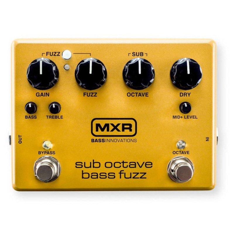 MXR M287 Sub Octave Fuzz Bass Guitar Effects Pedal