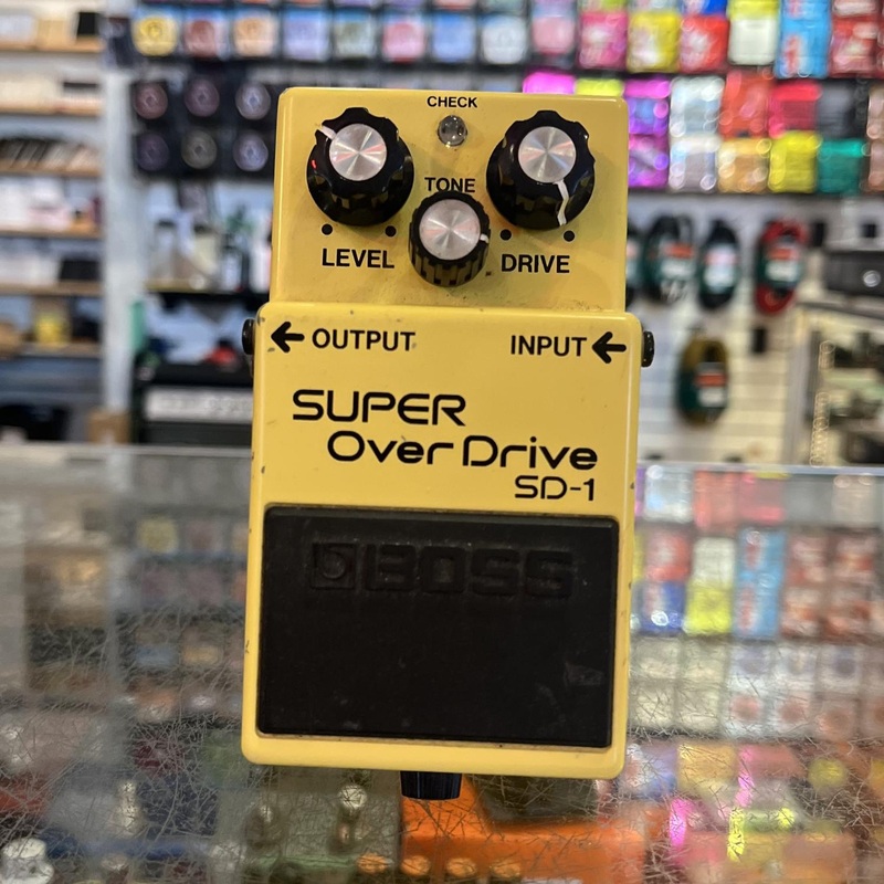 BOSS SD-1 Super Overdrive Used Effects Pedal