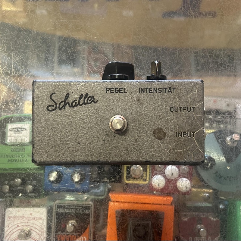 Schaller Fuzz 1960s Made in West Germany BC 173 Transistors in Iron Cast housing Effects Pedal USED