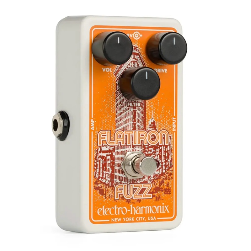 Electro-Harmonix Flatiron Fuzz Effects Pedal