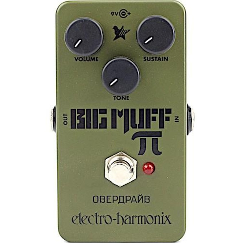 Electro-Harmonix Green Russian Big Muff Distortion/Sustainer Guitar Effects Pedal