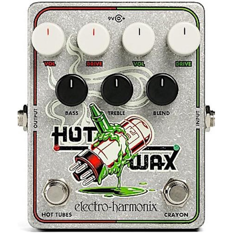 Electro-Harmonix Hot Wax Dual Overdrive Effects Pedal